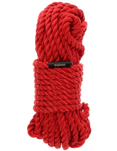 Corde de bondage Taboom 10M - 7mm Rouge