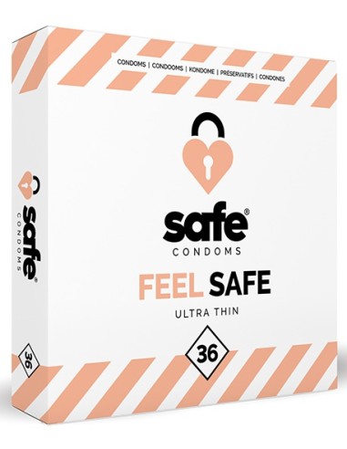 Préservatifs fins FEEL SAFE x36