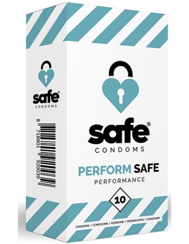 Préservatifs retardants PERFORM SAFE x10