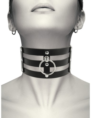 Ras de cou Coquette Triple Lane Noir