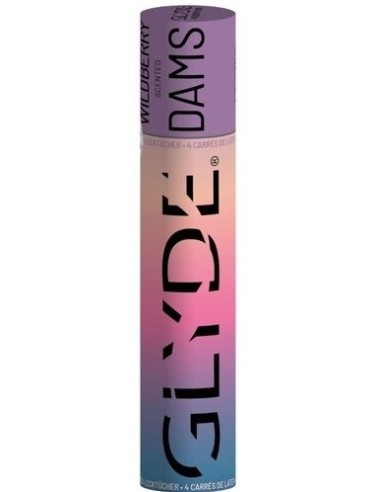 Digues en latex Glyde Dams Mûre x4