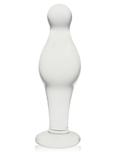 Plug en verre Pawlo 9.5 x 3.3cm Transparent