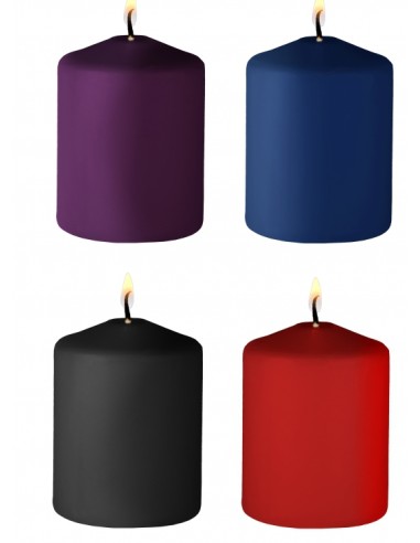 Lot de 4 bougies Tease Candle Parfums variés 24g