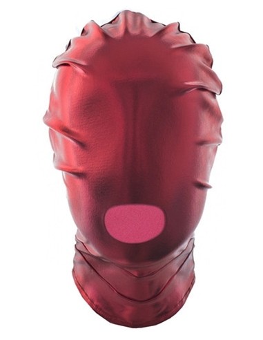 Cagoule avec Ouverture Bouche Rouge