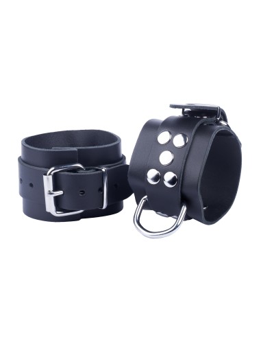 Menottes en cuir Ultra Noires