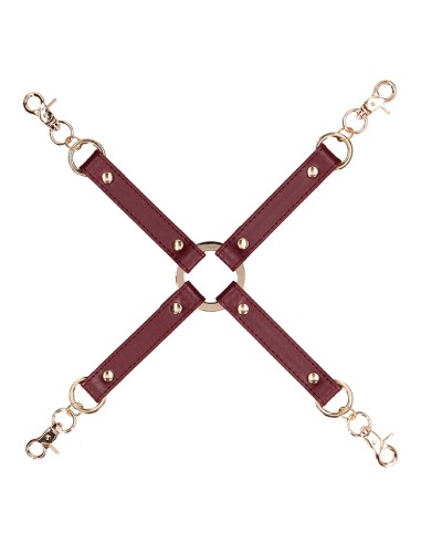 Hogtie pour Menottes Connector Rouge