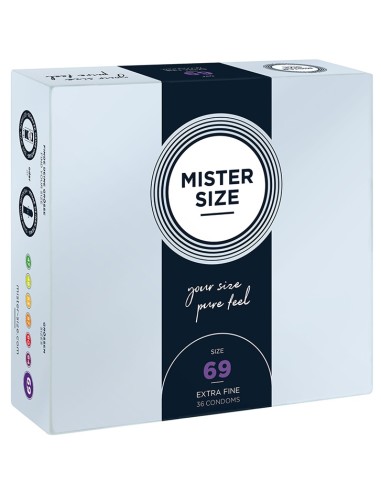 Préservatifs MISTER SIZE 69mm x36