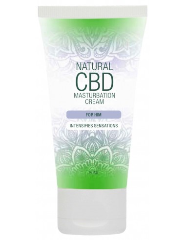 Crème de masturbation Natural CBD 50ml