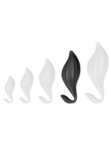 Plug Silicone Bulby XL 20 x 9cm Noir