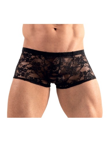 Boxer Dentelle LACE FLOWER Noir