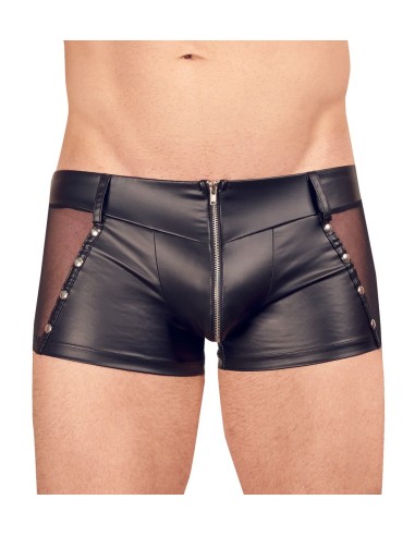 Boxer NAXIS Imitation Cuir Noir