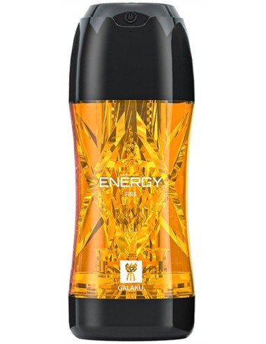 Masturbateur vibrant Energy Jaune