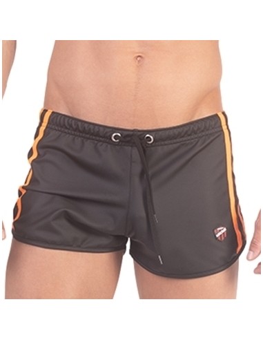 Short BYRON Laboratory Noir-Orange
