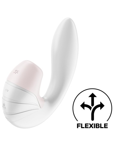 Stimulateur de clitoris Supernova Satisfyer Blanc