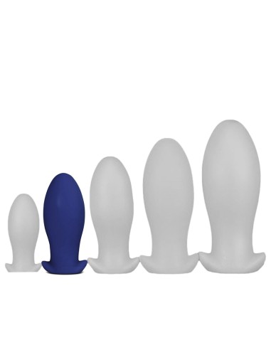 Plug silicone Saurus Egg M 12 x 5.3cm Marine