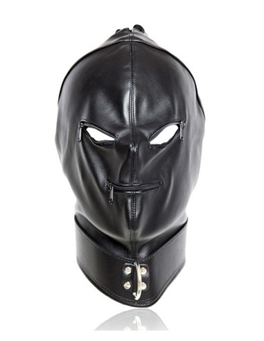 Cagoule avec Zip Strict Hood Noire
