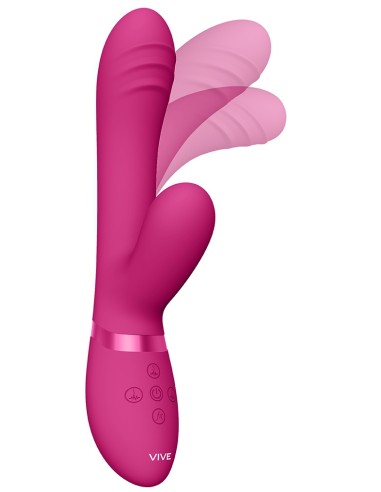 Vibro Rabbit Tani 22 x 3.5cm Rose