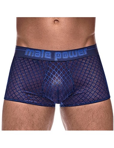 Boxer DIAMOND MESH Bleu
