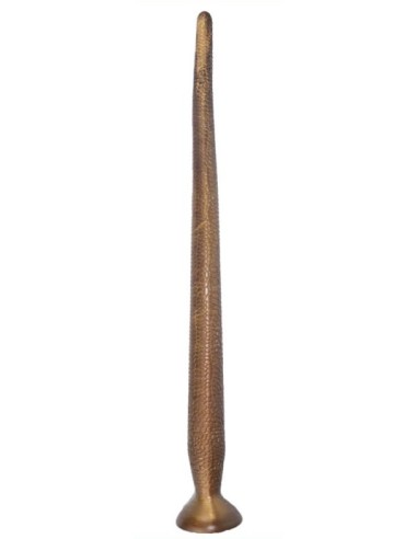 Gode long monster Slang 55 x 4cm Doré