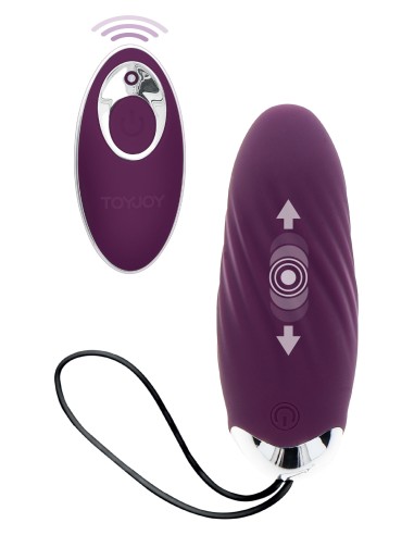 Oeuf vibrant télécommandé Eggstravagant 9 x 3.3cm