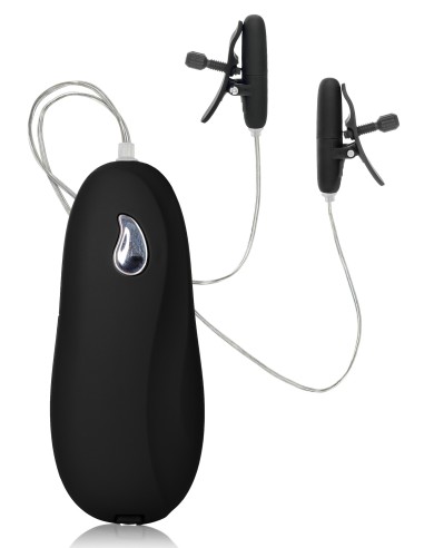 Pince-tétons vibrantes Nipple Teaser Noires