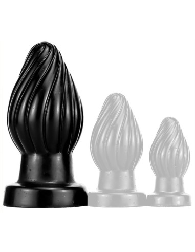 Plug Spiral L 12 x 6.5cm Noir