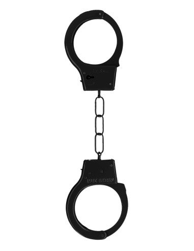Paire de menottes en métal Cuffs On Noires