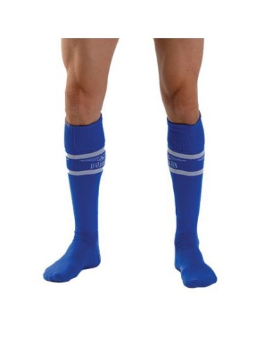Chaussettes hautes URBAN FOOTBALL SOCKS Bleu-Blanc