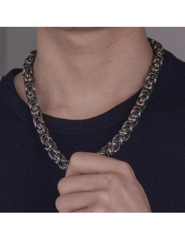 Collier en métal VINTAGE 60cm