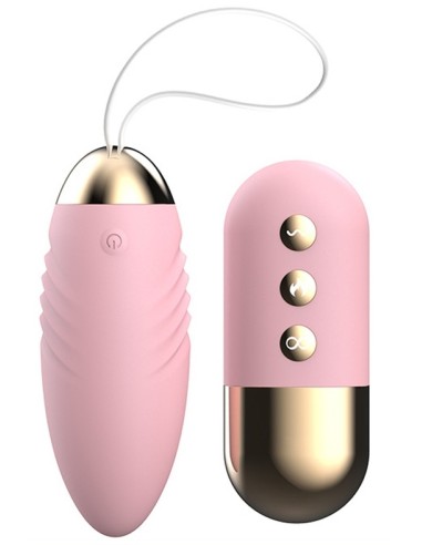 Oeuf vibrant télécommandé Lilo Bullet 8.5 x 3.5cm Rose