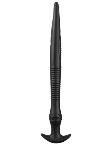 Gode long Vikaelis L 45 x 4.5 cm Noir
