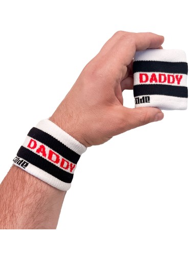 Bandeaux de poignets DADDY x2