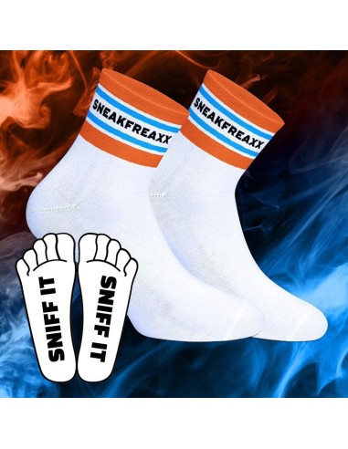 Chaussettes basses SNIFF IT SHORT Blanches