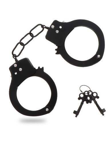 Menottes en métal Fun Cuffs Noires