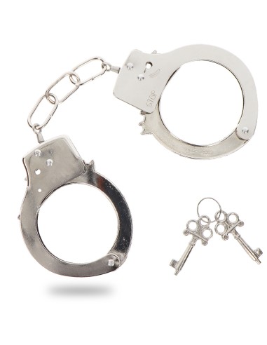 Menottes en métal Fun Cuffs Argentées