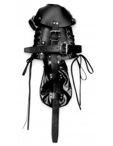 Camisole SM CRAWLER BONDAGE Noire
