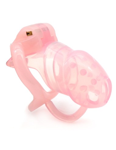 Cage de chasteté avec picots Barby 9 x 3.1cm Rose