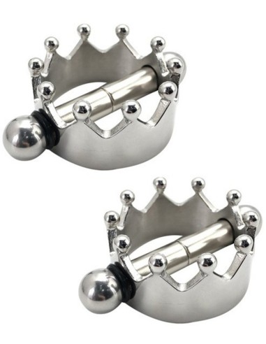 Pince-Tétons en métal Crown 27mm