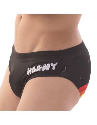 Slip de bain HORNY Barcode Berlin