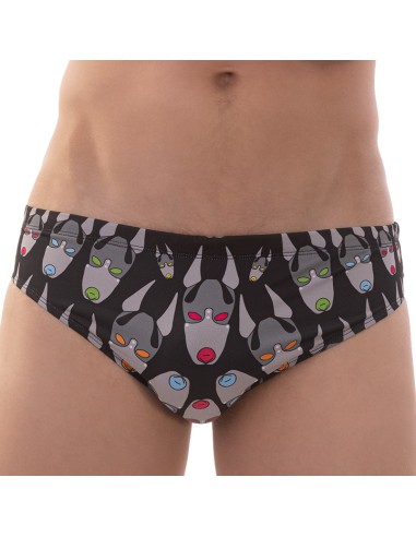 Slip de bain FETISH DOG Noir