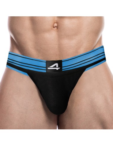 Jockstrap Rugby Noir-Bleu