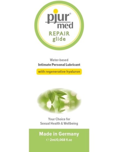 Dosette Lubrifiant Eau régénérant Repair Glide Pjur 2ml