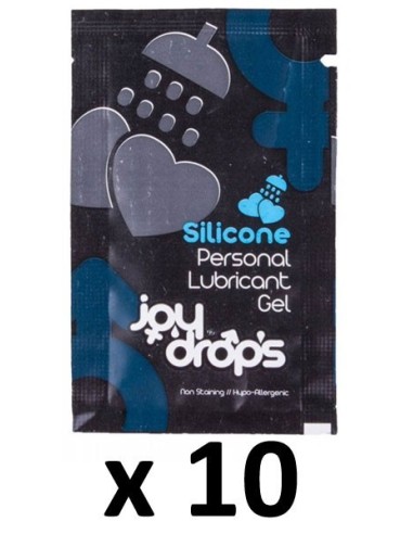 Lot de 10 dosettes de lubrifiant Silicone 5mL