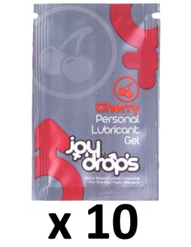 Lot de 10 dosettes Lubrifiant Arôme Cerise 5mL