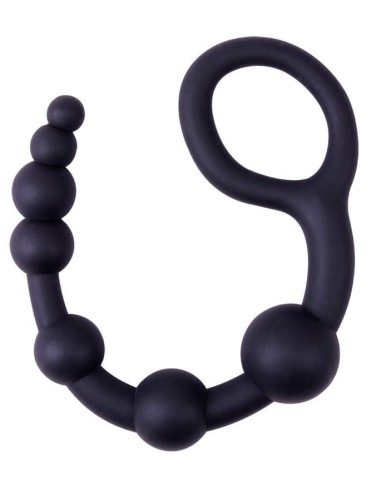 Boules anales U Shape Black Mont 30 x 4.5cm
