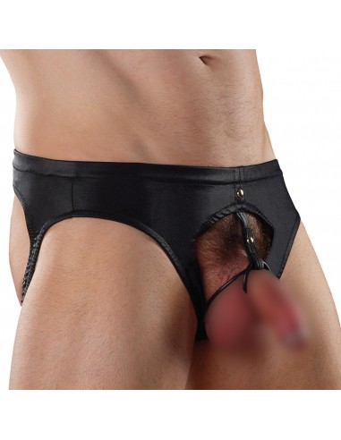 Jockstrap Double Ring Noir