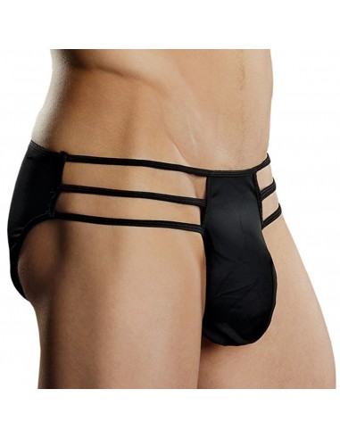 Slip Cage Brief Noir