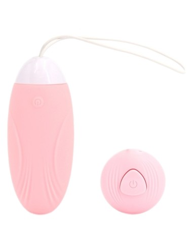 Oeuf vibrant Beth 8 x 3.2cm Rose