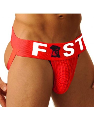 Jockstrap Fist Logo Rouge
