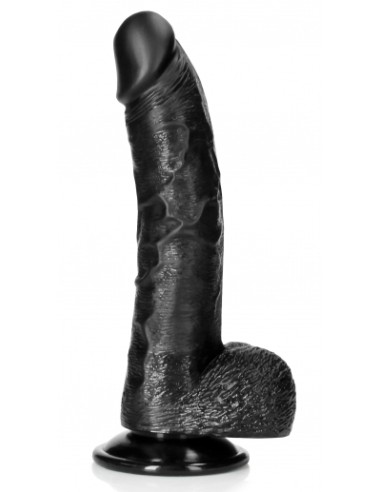 Gode Curved RealCock 17 x 4.3cm Noir